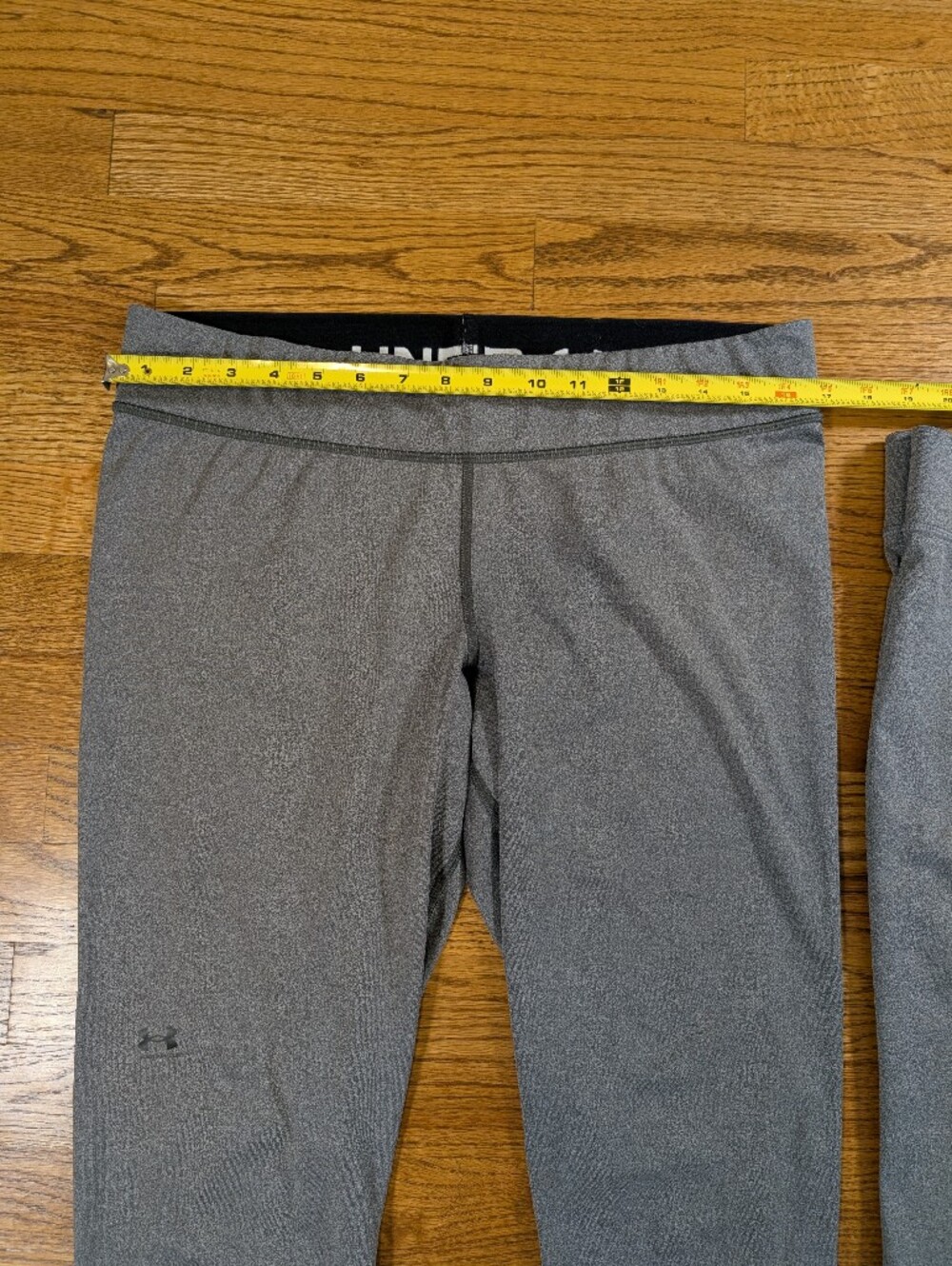 Under Armour ColdGear Fleece Lined Gray Leggings Lot of 2 Women's XL - Picture 2 of 6